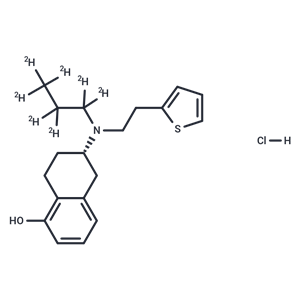 化合物 Rotigotine D7 Hydrochloride|T12760|TargetMol