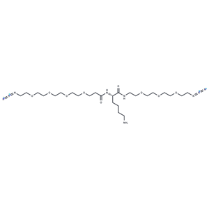 化合物 NH2-C5-PEG4-N3-L-Lysine-PEG3-N3|T18486|TargetMol