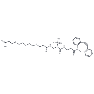 化合物 Sulfo DBCO-PEG3-acid,Sulfo DBCO-PEG3-acid