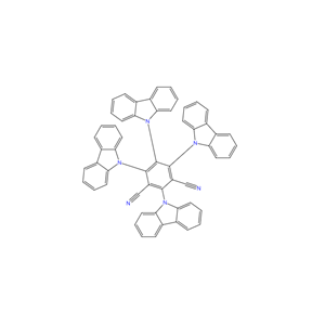 2,4,5,6-四(9-咔唑基)-间苯二腈,2,4,5,6-Tetra(9H-carbazol-9-yl)isophthalonitrile