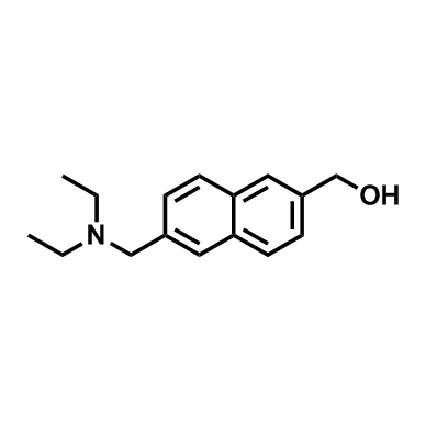 {6-[(diethylamino)methyl]naphthalen-2-yl}methanol,{6-[(diethylamino)methyl]naphthalen-2-yl}methanol