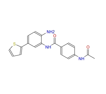 BRD 6929;COMPOUND-60,4-acetamido-N-(2-amino-5-(thiophen-2-yl)phenyl)benzamide
