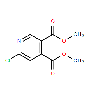 6-氯吡啶-3,4-二羧酸二甲酯,Dimethyl 6-chloropyridine-3,4-dicarboxylate