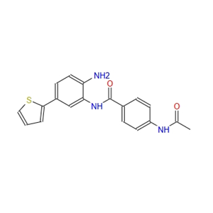 BRD 6929;COMPOUND-60,4-acetamido-N-(2-amino-5-(thiophen-2-yl)phenyl)benzamide