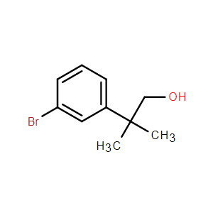 2-(3-溴苯基)-2-甲基丙-1-醇,2-(3-Bromophenyl)-2-methylpropan-1-ol