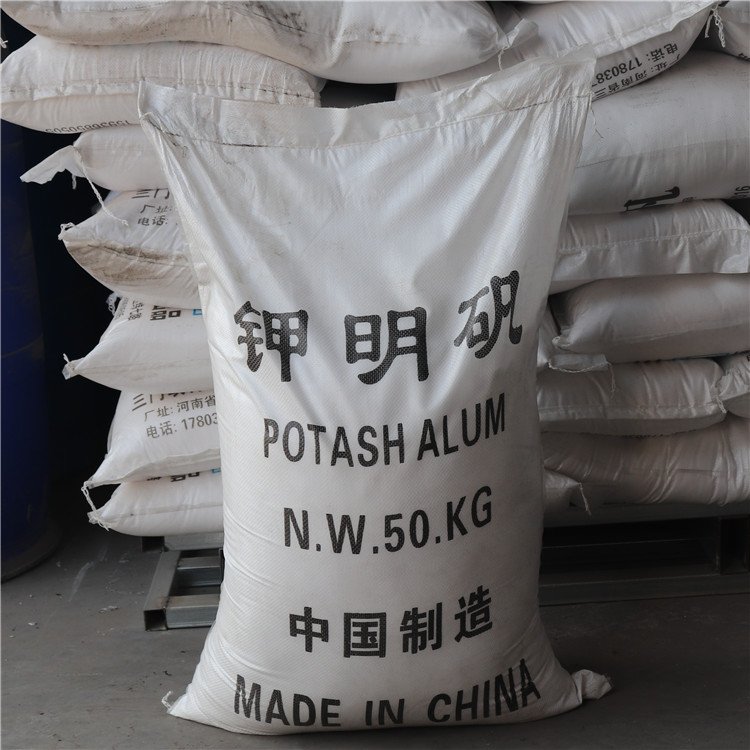 十二水硫酸鋁鉀,Aluminum potassium sulfate dodecahydrate Kalinite