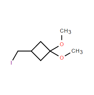 3-(碘甲基)-1,1-二甲氧基环丁烷,3-(Iodomethyl)-1,1-dimethoxycyclobutane
