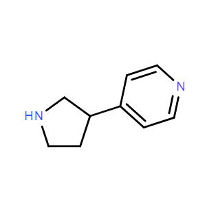 4-吡咯-3-烷基吡啶,4-(Pyrrolidin-3-yl)pyridine