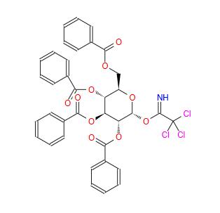 2,3,4,6-四-O-苯甲?；?ALPHA-D-葡萄糖苷,2,3,4,6-Tetra-O-benzoyl-1-O-(2,2,2-trichloroethanimidoyl)-α-D-glucopyranose