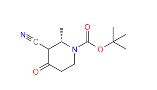 (2S)-3-氰基-2-甲基-4-氧代哌啶-1-羧酸叔丁酯,(2S)-tert-Butyl 3-cyano-2-methyl-4-oxopiperidine-1-carboxylate
