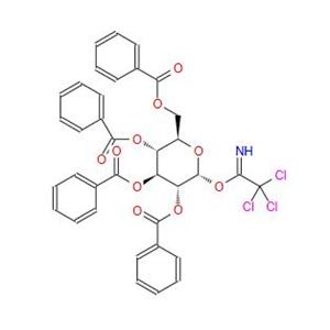 2,3,4,6-四-O-苯甲?；?ALPHA-D-葡萄糖苷  149707-75-5  2,3,4,6-Tetra-O-benzoyl-1-O-(2,2,2-trichloroethanimidoyl)-α-D-glucopyranose