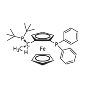 (S)-(-)-1-[(R)-2-二苯基膦二茂鐵乙基-二叔丁基膦；277306-29-3