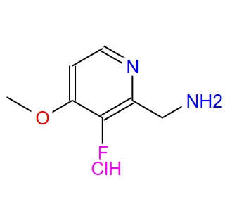 (3-氟-4-甲氧基吡啶-2-基)甲胺盐酸盐,"2-Pyridinemethanamine, 3-fluoro-4-methoxy-,  hydrochloride "