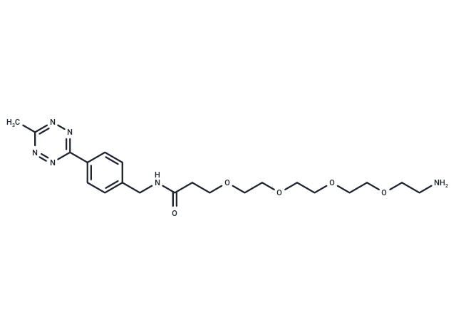 化合物 Me-Tet-PEG4-NH2,Me-Tet-PEG4-NH2