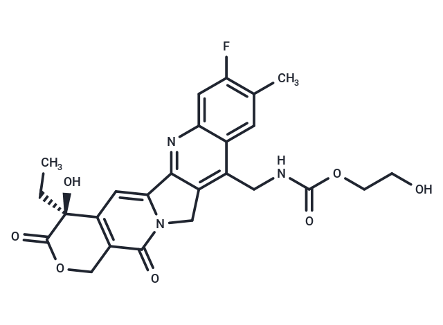 化合物 7-Hydroxyethyl carbamate-(10Me-11F-Camptothecin),7-Hydroxyethyl carbamate-(10Me-11F-Camptothecin)