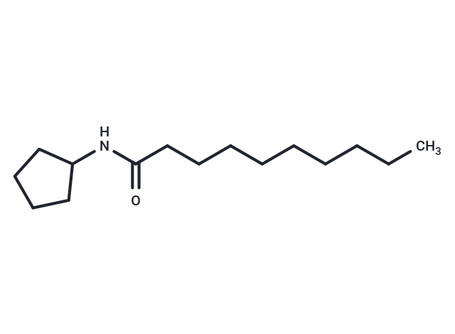 化合物 N-Decanoyl cyclopentylamide,N-Decanoyl cyclopentylamide