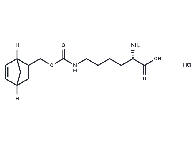 化合物 H-L-Lys(Norbornene-methoxycarbonyl)-OH hydrochloride,H-L-Lys(Norbornene-methoxycarbonyl)-OH hydrochloride
