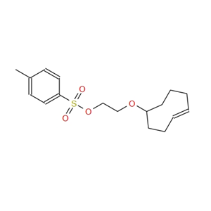 (E)-2-(環(huán)辛-4-烯-1-基氧基)4-甲基苯磺酸乙酯,Ethanol, 2-[(4E)-4-cycloocten-1-yloxy]-, 1-(4-methylbenzenesulfonate)