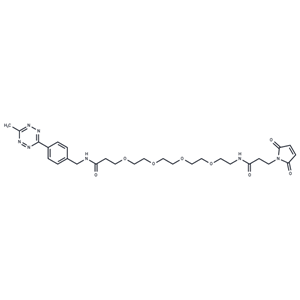 化合物 Me-Tet-PEG4-Maleimide,Me-Tet-PEG4-Maleimide