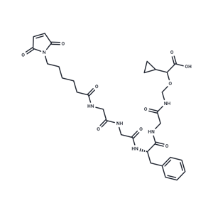 化合物 MC-GGFG-NH-CH2-O-CH2-cyclopropane-COOH,MC-GGFG-NH-CH2-O-CH2-cyclopropane-COOH