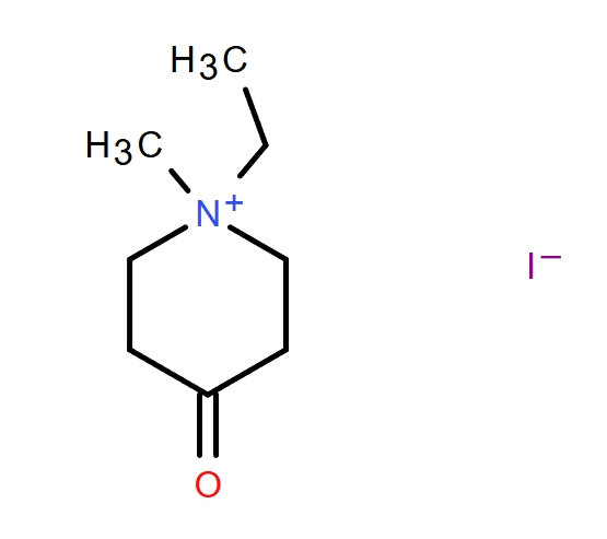 1-乙基-1-甲基-4-氧代哌啶-1-碘化物,PiperidiniuM, 1-ethyl-1-Methyl-4-oxo-, iodide (1:1)