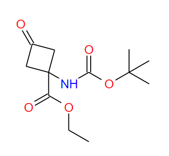 1-[(叔丁氧羰基)氨基]-3-氧代环丁烷羧酸乙酯,ethyl 1-aMino-3-oxocyclobutane-1-carboxylate