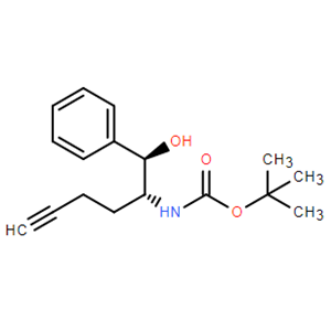 （1R，2R）-1-羥基-1-苯基己-5-炔-2-基）氨基甲酸叔丁酯