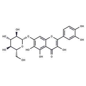 萬壽菊苷,Quercetagitrin