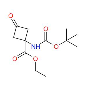 1-[(叔丁氧羰基)氨基]-3-氧代环丁烷羧酸乙酯,ethyl 1-aMino-3-oxocyclobutane-1-carboxylate