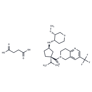 化合物 MK-0812 Succinate|T16091|TargetMol