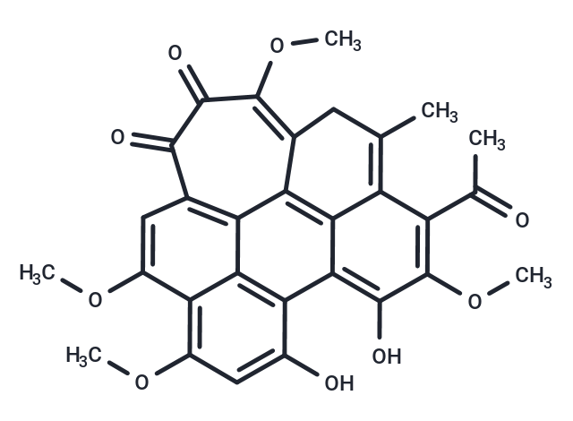 化合物HYPOCRELLIN B,HYPOCRELLIN B