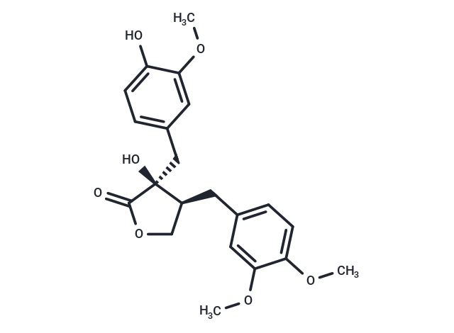 絡(luò)石苷元,Trachelogenin