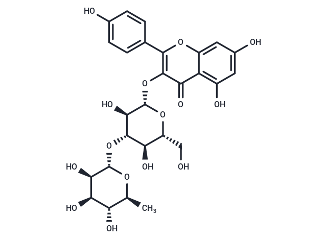 化合物 Kaempferol 3-rungioside,Kaempferol 3-rungioside