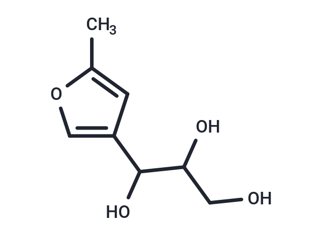 化合物 1-(5-Methyl-3-furanyl)-1,2,3-propanetriol,1-(5-Methyl-3-furanyl)-1,2,3-propanetriol