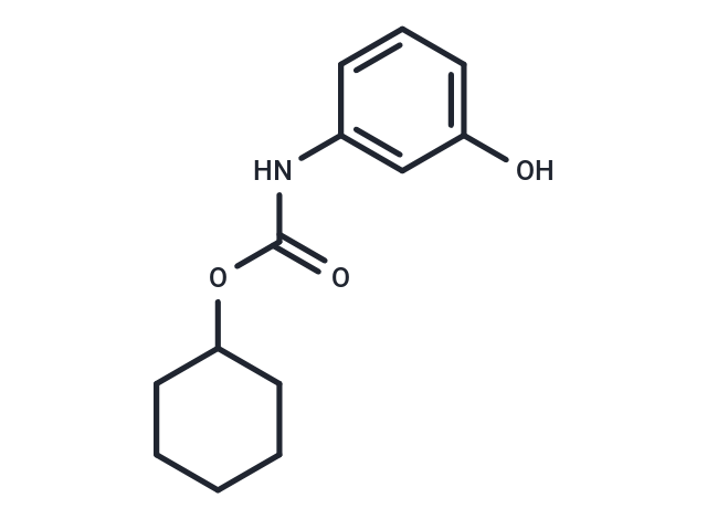 化合物 Carbanilic acid, m-hydroxy-, cyclohexyl ester,Carbanilic acid, m-hydroxy-, cyclohexyl ester