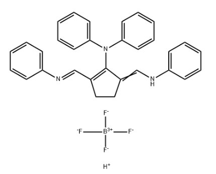 [（2E，5E）-2,5-雙（苯胺基甲基亞胺）環(huán)戊基]-二苯基銨;四氟硼酸鹽,Benzenamine, N-phenyl-N-[5-[(phenylamino)methylene]-2-[(phenylimino)methyl]-1-cyclopenten-1-yl]-, tetrafluoroborate(1-) (1:1)