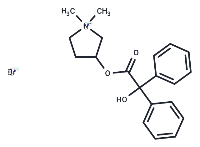 化合物 Benzopyrronium bromide,Benzopyrronium bromide