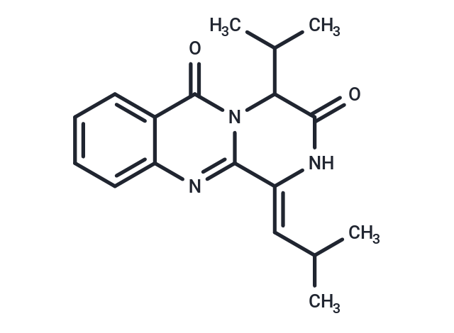 化合物 Carnequinazoline A,Carnequinazoline A
