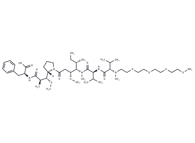 化合物 PEG4-aminooxy-MMAF,PEG4-aminooxy-MMAF