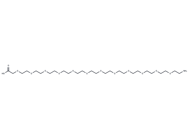 化合物 Amino-PEG12-CH2COOH,Amino-PEG12-CH2COOH