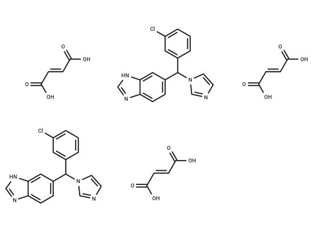 化合物 Liarozole fumarate,Liarozole fumarate