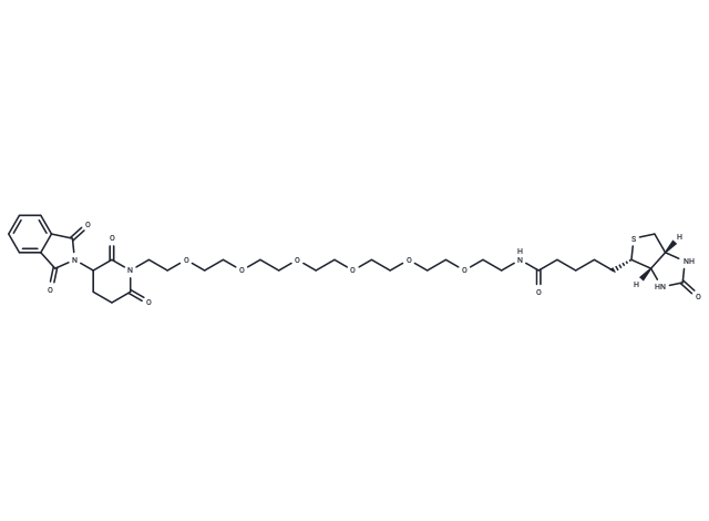 生物素偶聯(lián)聚乙二醇修飾沙利度胺,Biotin-PEG6-Thalidomide