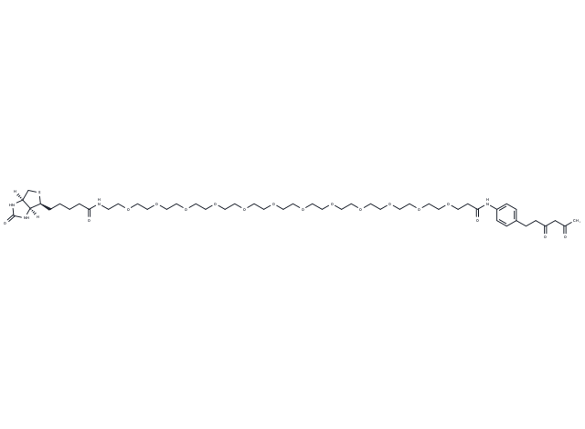 化合物 Diketone-PEG12-Biotin,Diketone-PEG12-Biotin