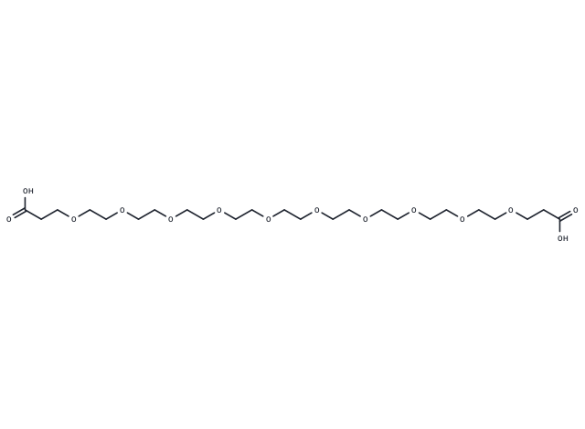 化合物 Bis-PEG10-acid,Bis-PEG10-acid