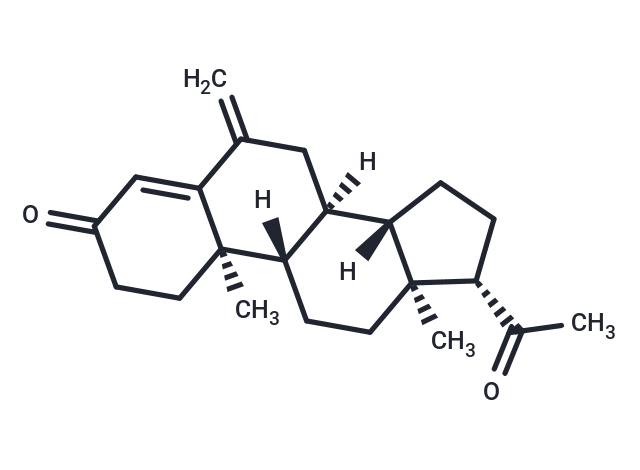 化合物 6-Methylene-4-pregnene-3,20-dione,6-Methylene-4-pregnene-3,20-dione
