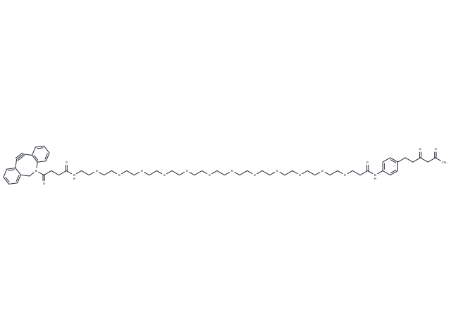 化合物 Diketone-PEG12-DBCO,Diketone-PEG12-DBCO