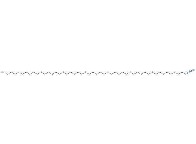 化合物 m-PEG16-azide,m-PEG16-azide