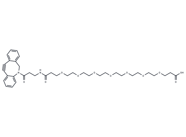 化合物 DBCO-NHCO-PEG7-acid,DBCO-NHCO-PEG7-acid