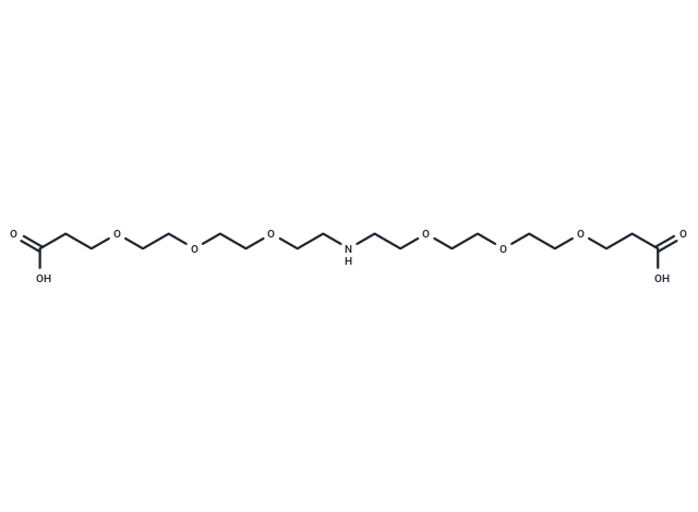 化合物 NH-bis(PEG3-acid),NH-bis(PEG3-acid)