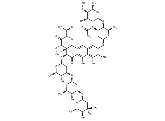 化合物 4E-Deacetylchromomycin A3,4E-Deacetylchromomycin A3